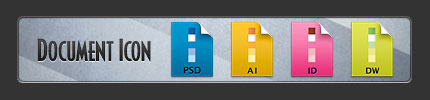 Adobe CS4 Documents Icons  | Fazai38