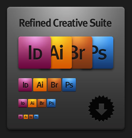 Refined Creative Suites Icons  | Fazai38