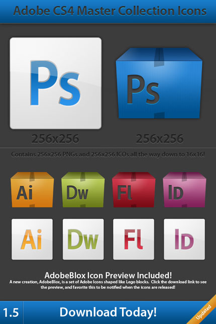 CS4 Dock Icons | Fazai38