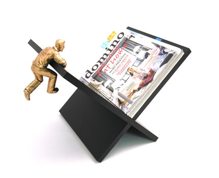 Human Magazine Rack - Thinking Man | Fazai38