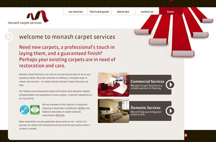 monashcarpet, Top 25 Neat Layout Websites for Inspirations | Fazai38's Inspirational Blog