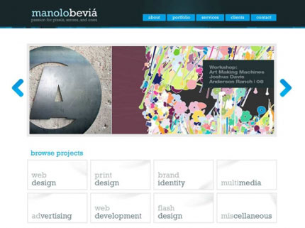 manolobevia, Top 25 Neat Layout Websites for Inspirations | Fazai38's Inspirational Blog