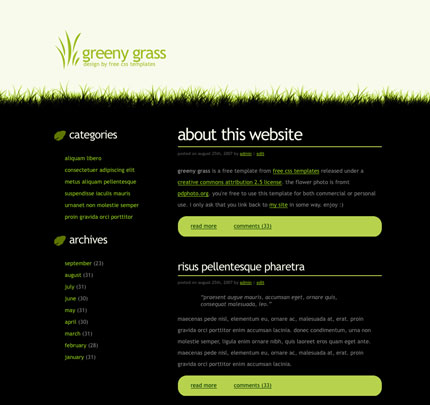 Greeny Grass | Fazai38's Inspirational Blog