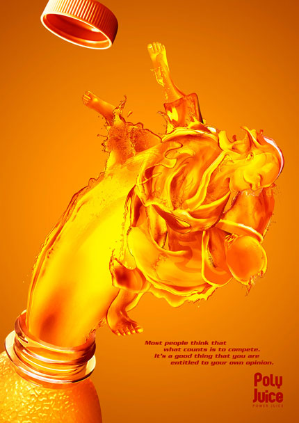 40 Splash Inspired Advertisements